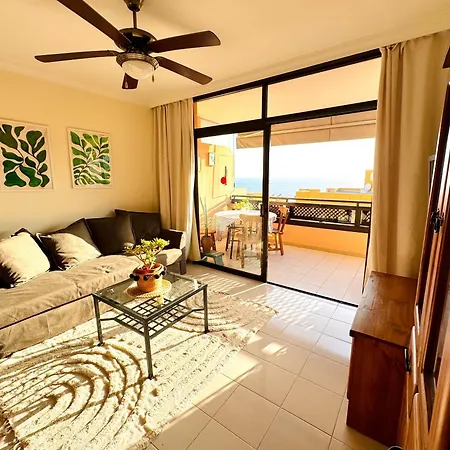 Casa Hugo - Ocean View, Quiet Pool, Fibre Net, Gigantes 푸에르토 데 산티아고